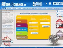Tablet Screenshot of motorxchange.fr